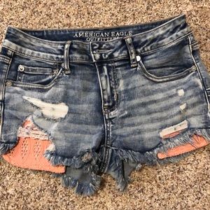 American Eagle Jean Shorts. Size 6